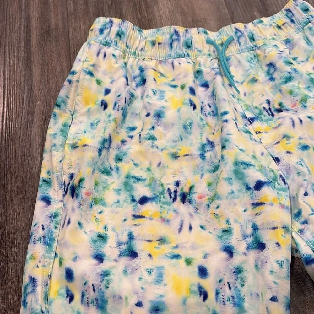 J. Crew Crewcuts Boys Splatter Swim Shorts size 14